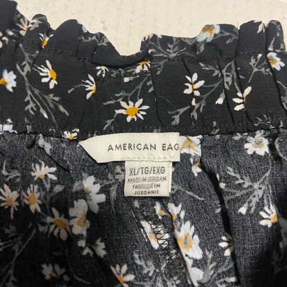 Women’s high waist floral shorts with tie size xl - Picture 2 of 2